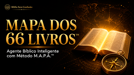 Mapa dos 66 Livros™ — Agente Bíblico Inteligente com Método M.A.P.A.™